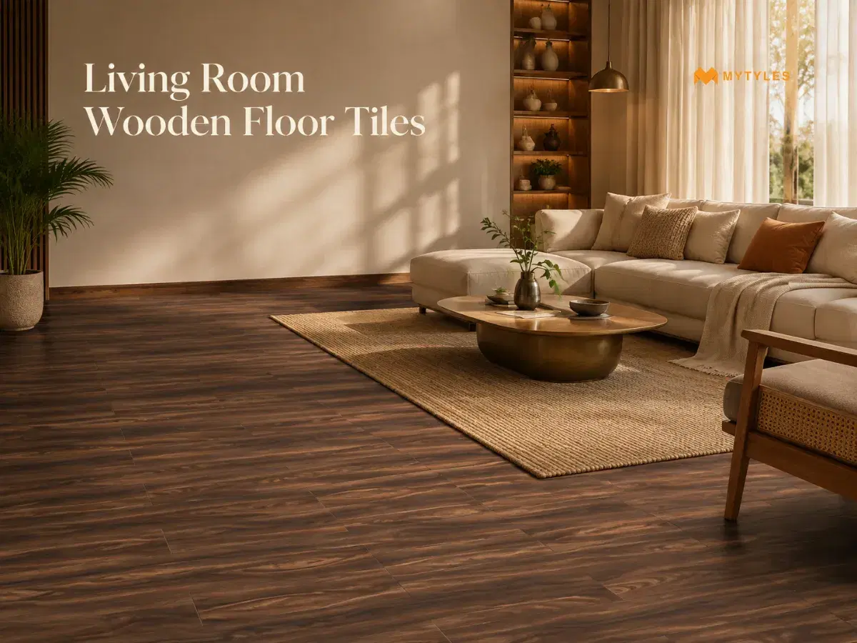 Living Room Wooden Floor Tiles