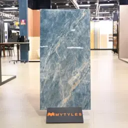 Blue Vitrified Tile Code37024