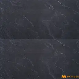 Midnight Frost Black Textured Wall Tile Code40271