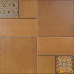 Brown Modular Tile Code35149