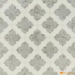 White Grey Moroccan Tile Code31282