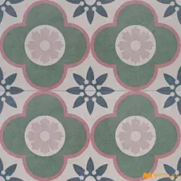 Colonial Bloom Ceramic Wall Tile Code40183HL