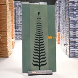 Fern Silhouette Green Tile Code39539HL 