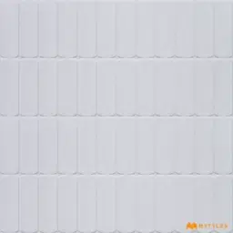 White Geometric Tile Code38241