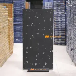 Black Terrazzo Tile Code36982