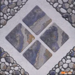 Gray Parking Tile Code36829