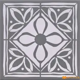 Gray Moroccan Tile Code38599