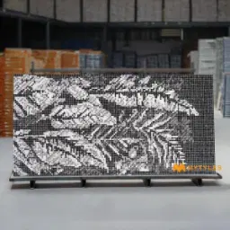 Black Tropical Tile Code38726HL1