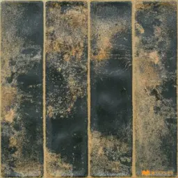 Black and Gold Subway Tile Code31498