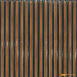 Red Fluted Tile Code31431