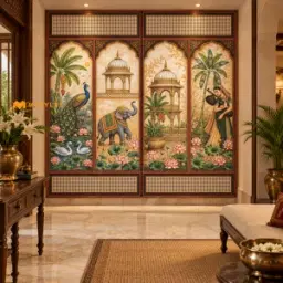 Rajasthani Chhatri Poster Tile Code41066