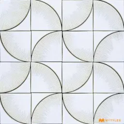 Imported White Mosaic Tile Code31160