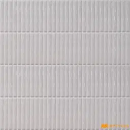 White Fluted Tile Code35875