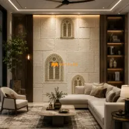 Royal Arch Window Mural Code37683
