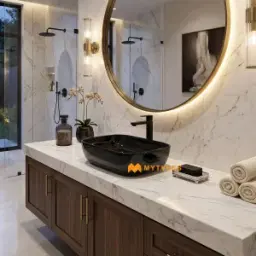Midnight Black Lustre Basin Code38849