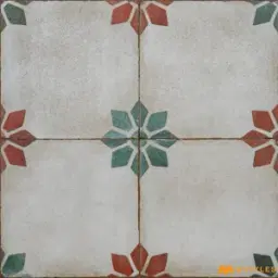 Star Pattern Grey Moroccan Tile Code40764