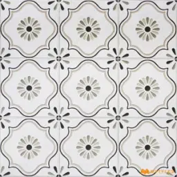 White Moroccan Tile Code37986