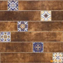 Brown Wooden Tile Code37957