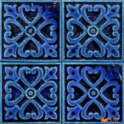 Blue Decorative Tile Code32947