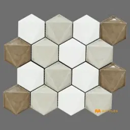 Cream Mosaic Tile Code32726