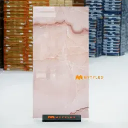 Crystal Pink Vitrified Marble Tile Code40602