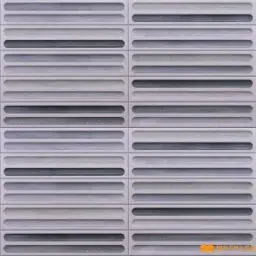 Grey Pill Groove Textured Wall Tile Code40276