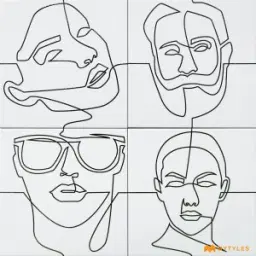 Imported Face Line Tile Code32204
