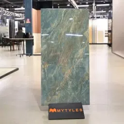 Green Vitrified Tile Code37028