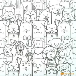 Imported Oh My Dog Tile Code32203