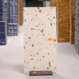 Cream Terrazzo Tile Code37945