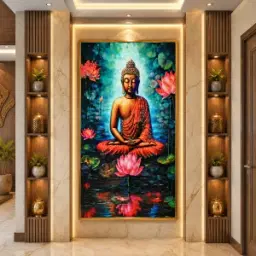 Buddha Poster Tile Code35305