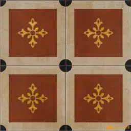 Brown Moroccan Tile Code34990