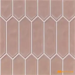 Dusty Pink Picket Geometric Wall Tile Code39464