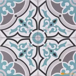Blue Moroccan Tile Code38611