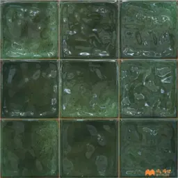 Green Geometric Tile Code37350