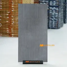 Chiseled Nero Textured Tile Code38956