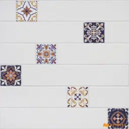 White Wooden Tile Code37960