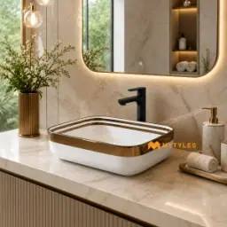 White Wash Basin Code36001
