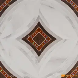 Astral Diamond White Inlay Tile Code40697