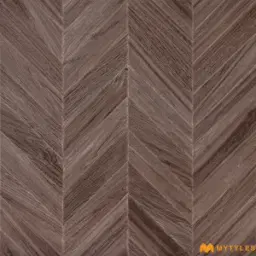 Bark Chevron Brown Wooden Tile Code38822