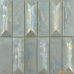 White Glass Tile Code25485