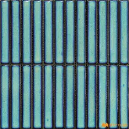 Caribbean Blue Kit Kat Mosaic Tile Code39693 