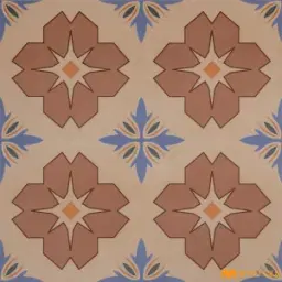 Seville Palmette Moroccan Tile Code41236