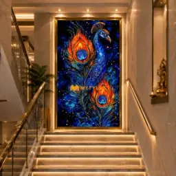 Peacock  Poster Tile Code32850