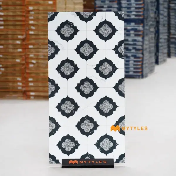 Buy 2x4ft Monochrome Tile Code39034 Online | Mytyles