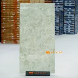 Gracia Green Vitrified Marble Tile Code38077