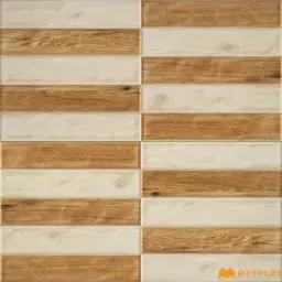Honey Brown Ceramic Textured Tile Code40558HL1