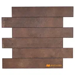 Manganese Brown Rustic Tile Code40652