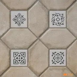 Beige Parking Tile Code36863
