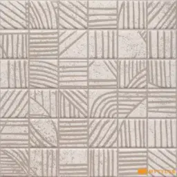 White Textured Tile Code36075